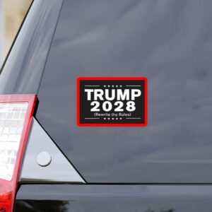 President Donald Trump 2028 us Sticker