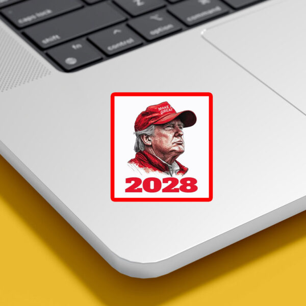 Trump 2028, 48th President of America Sticker