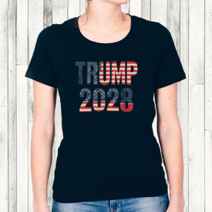Trump 2028, American Flag Shirt