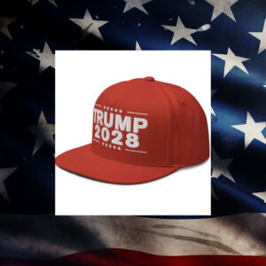 Trump 2028 Flat Bill Cap