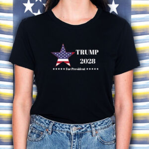 Trump 2028 For President Shirt
