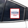 Trump 2028 - Freedom First America Always Funny Patriotic Sticker