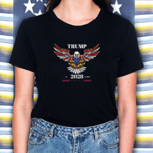 Trump 2028, Patriotic Eagle T-Shirt