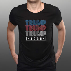 Trump 2028, Patriotic USA Election Shirt