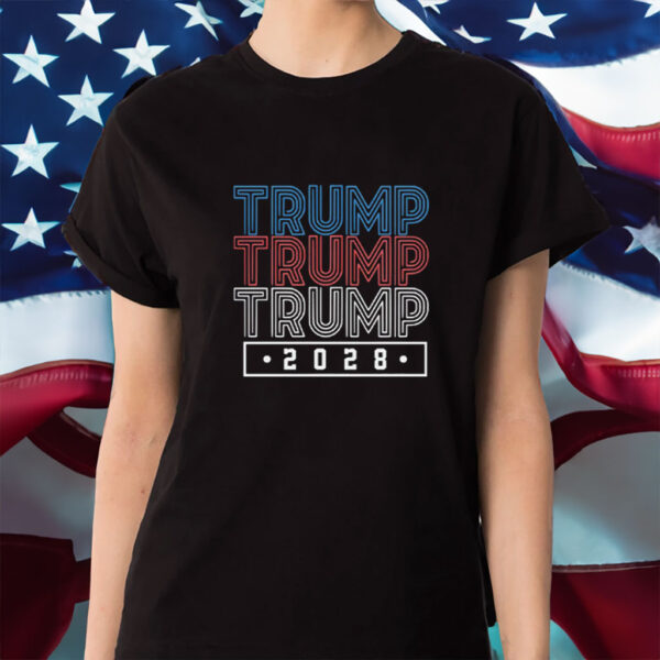 Trump 2028, Patriotic USA Election Shirt
