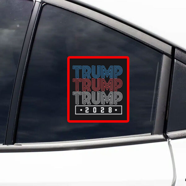 Trump 2028, Patriotic USA Election Stickers