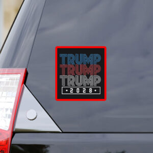 Trump 2028, Patriotic USA Election Stickers