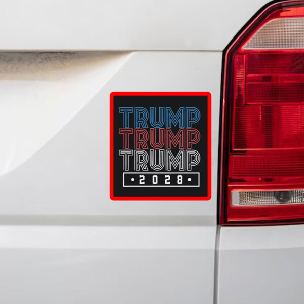 Trump 2028, Patriotic USA Election Stickers