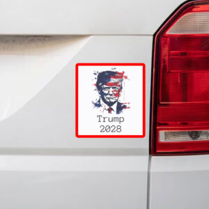 Trump 2028 Political Statement Sticker