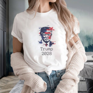 Trump 2028 Political Statement T-Shirt