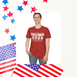 Trump 2028 (Rewrite the rules) Ladies’ V-Neck