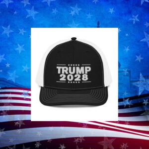 Trump 2028 Snapback Trucker Cap