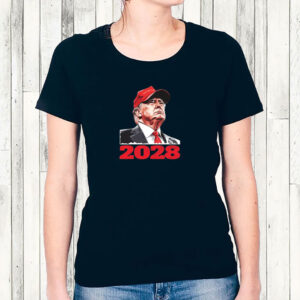 Trump 2028 T-Shirt, Patriotic USA Election Shirt