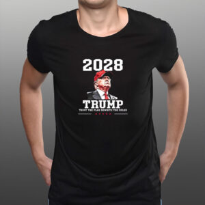 Trump 2028 Trust The Plan Rewrite The Rules Shirt