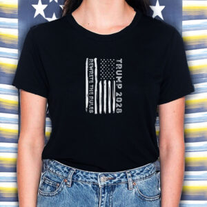 Trump 2028 USA Flag Shirt