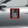 Trump 2028 USA Flag Sticker
