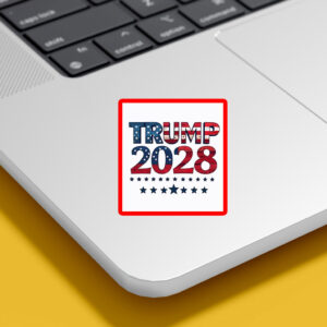 Trump 2028 Vintage Style Patriotic Sticker