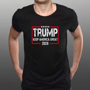 Trump MAGA 2028 Keep America Great Shirt