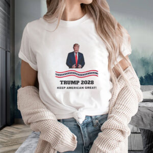Trump Re-Election 2028 T-Shirt