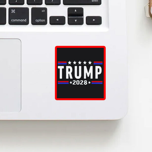 Trump for President 2028, Patriotic Sticker