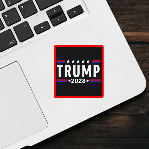Trump for President 2028, Patriotic Sticker