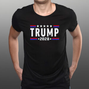 Trump for President 2028, Patriotic T-Shirt