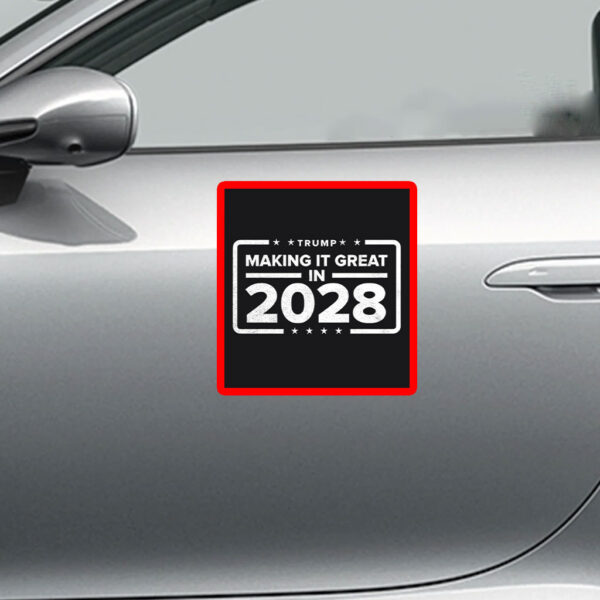 Trump making it great in 2028 Sticker