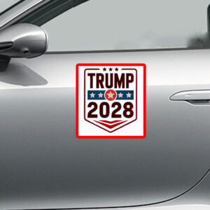 Vintage Trump Patriotic Graphic Trump 2028 Sticker