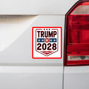 Vintage Trump Patriotic Graphic Trump 2028 Sticker