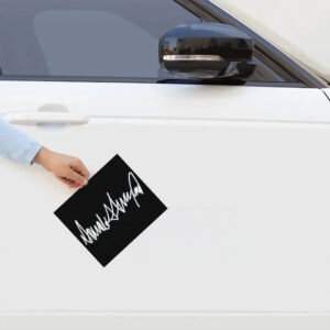 Donald Trump Signature Sticker
