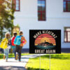 Funny Make Alcatraz Great Again Yard Sign