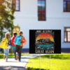 Funny SF Rock ALCATRAZ-Make Alcatraz Great Again Yard Sign