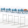 Funny San Francisco Design, Make Alcatraz Great Again Yard Sign