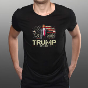 Funny Trump 2028 American US Flag Vote Donald Trump 2028 Shirt