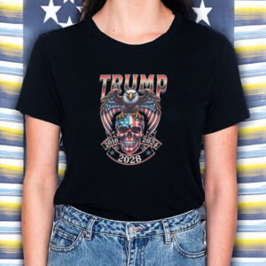 Funny Trump 2028 MAGA American Conservative Shirt