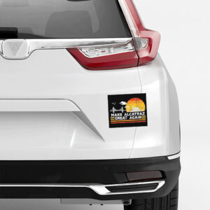 Funny Trump Meme Sticker, Trump Alacatraz Sticker