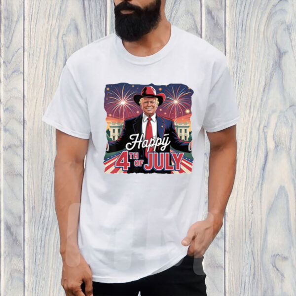 Happy 4th Of July Trump Independence Day T-shirt