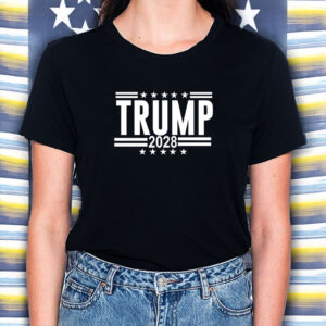 President Trump 2028 Shirt, Patriotic USA Election Shirt