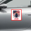 President Trump 2028 Sticker, American Flag Sticker