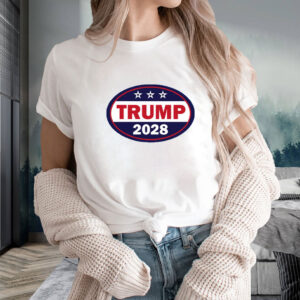 Trump 2028 Patriotic MAGA Conservative Supporter Shirt