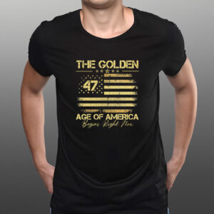 Trump 2028 President Trump The Golden Age of America Shirt