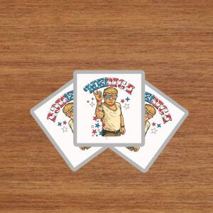 Trump Bae Funny 4th of July Sticker