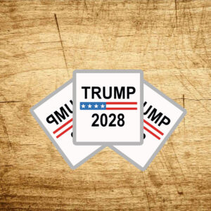 Trump Fan Gift, Trump 2028 Sticker