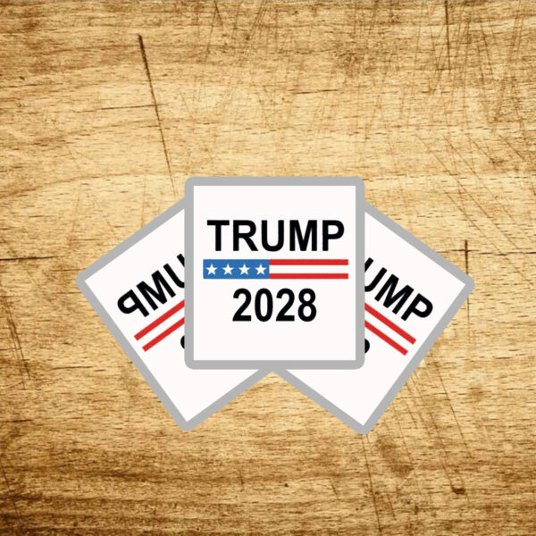 Trump Fan Gift, Trump 2028 Sticker