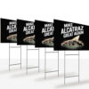 Trump Supporter Gift, Make Alcatraz Great Again Yard Sign