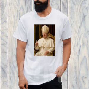 Trump pope, president christian shirt