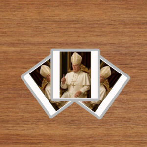 Trump pope, president christian sticker