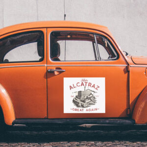 Vintage Alcatraz 2025 Sticker