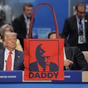 Trump Daddy Tote Bag